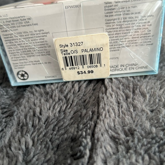 Brand new I8os faux swede ear muffs still in box (retail $35) - Picture 3 of 3